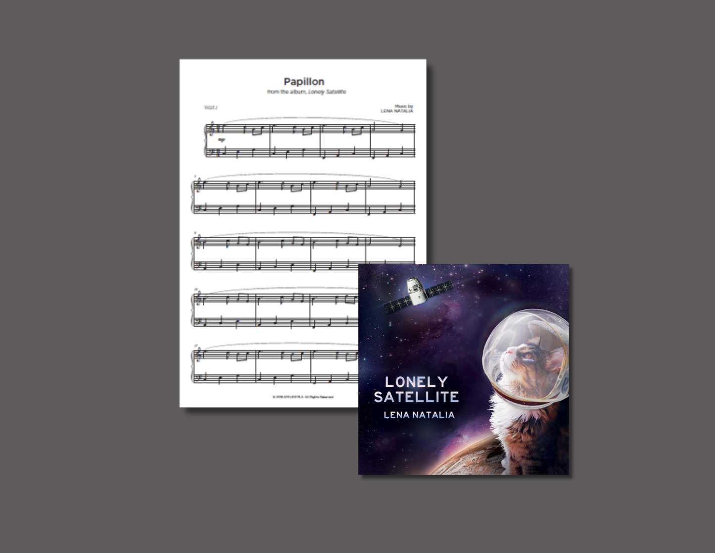Papillon - Piano sheet music