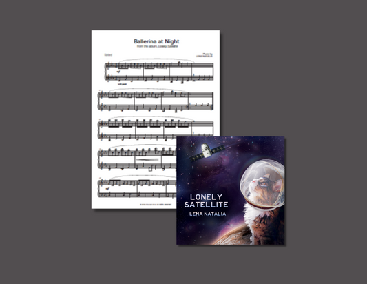 Ballerina at Night - Piano sheet music