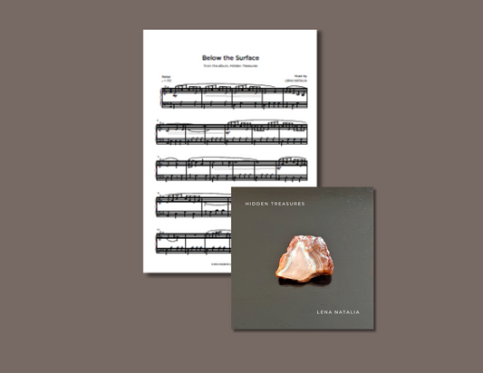 Below the Surface - Piano sheet music