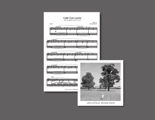 Cafe Con Leche - Piano sheet music