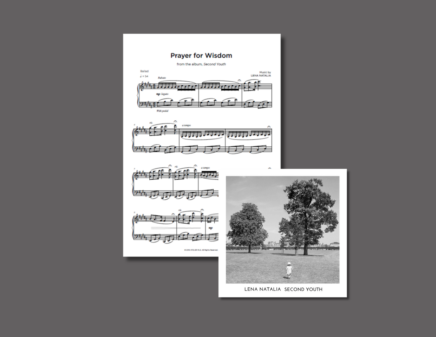 Prayer for Wisdom - Piano sheet music