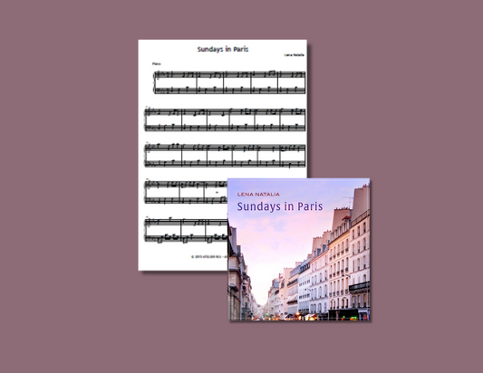 Sundays in Paris - Piano sheet music